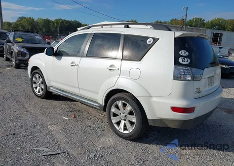2010 Mitsubishi Outlander Se z USA, uszkodzony, nr VIN JA4AS3AW5AZ007228